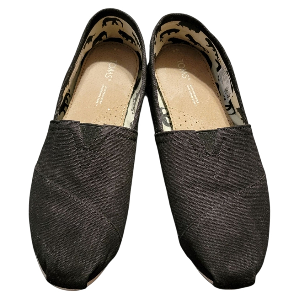 TOMS Black Shoes